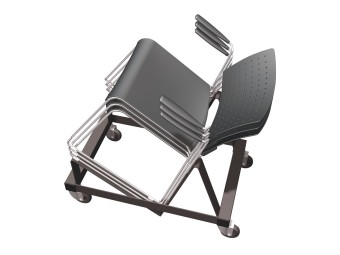 Chariot pour chaise Vale - capacité 20 chaises