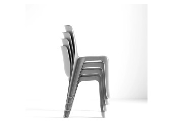 Chaise empilable monobloc Denver - M2 ou M4