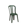Chaise bistrot Miami empilable en résine