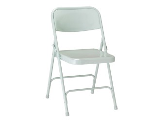 Chaise pliante en acier Gênes