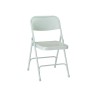 Chaise pliante en acier Gênes