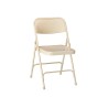 Chaise pliante en acier Gênes