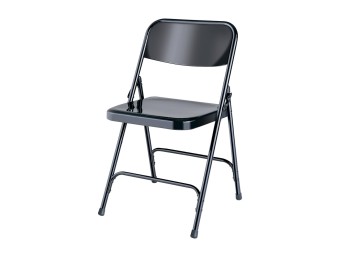 Chaise pliante en acier Gênes
