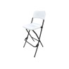 Tabouret pliant polyéthylène Segovilla - hauteur assise 74 cm