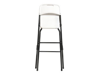 Tabouret pliant polyéthylène Segovilla - hauteur assise 74 cm