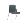 Chaise coque Naples / Hélène - pieds Ø 22mm - M2 ou M4