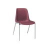 Chaise coque Naples / Hélène - pieds Ø 22mm - M2 ou M4