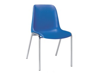 Chaise coque Naples / Hélène - pieds Ø 22mm - M2 ou M4