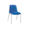 Chaise coque Naples / Hélène - pieds Ø 22mm - M2 ou M4