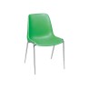 Chaise coque Naples / Hélène - pieds Ø 18mm - M2 ou M4