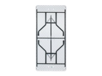 Table polyéthylène rectangulaire pliante Grenade