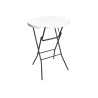 Mange-debout polyéthylène pliant Ø80 cm - hauteur 110 cm