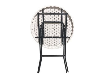 Mange-debout polyéthylène pliant Ø80 cm - hauteur 110 cm