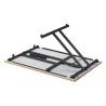 Table rectangulaire pliante et empilable Massa