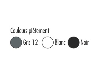 Table rectangulaire pliante et empilable Massa