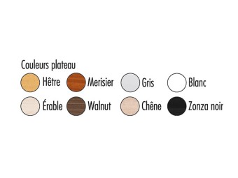 Table rectangulaire pliante et empilable New Line