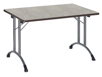 Table rectangulaire pliante Alsace - stratifié ou mélaminé