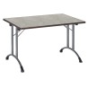 Table rectangulaire pliante Alsace - stratifié ou mélaminé