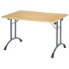Table rectangulaire pliante Alsace - stratifié ou mélaminé
