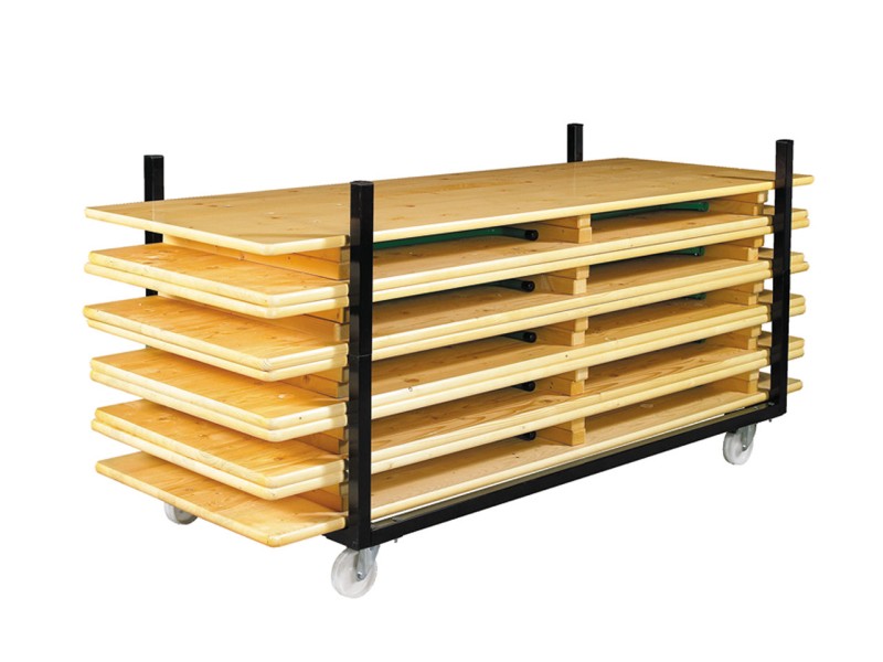Chariot pour table pliante et empilable n°2 Chariot pour table pliante et empilable n°2