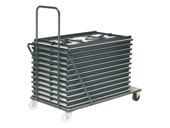 Chariot pour tables pliante et empilable n°3