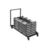 Chariot pour tables pliante et empilable n°5