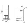 Diable pour transport de chaises