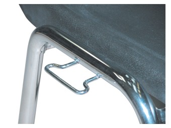 Chaise coque plastique Milan - classement au feu M2