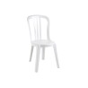 Chaise bistrot Miami empilable en résine