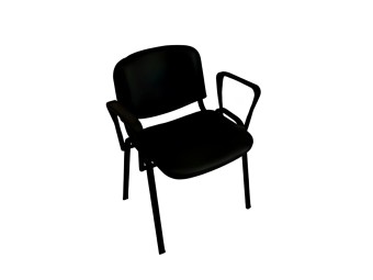 Set accoudoirs fixes pour chaise Iso