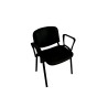 Set accoudoirs fixes pour chaise Iso