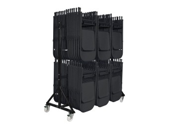 Chariot pour chaises pliantes