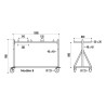 Chariot pour chaises pliantes