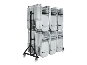 Chariot pour chaises pliantes