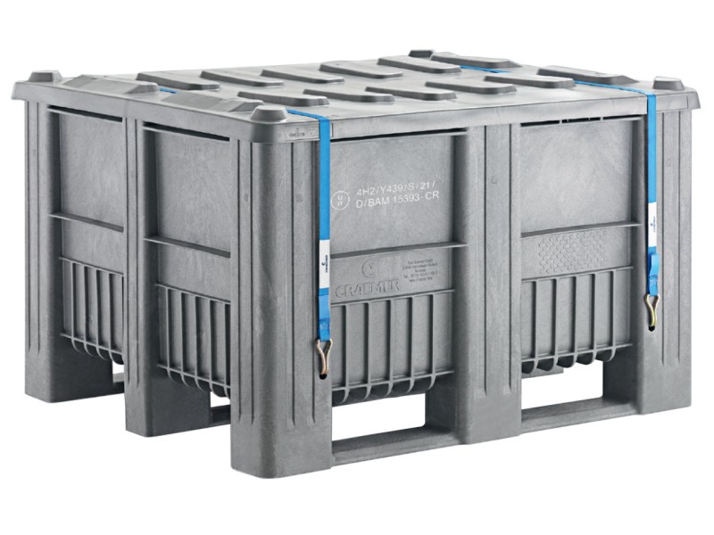 Caisse palette monobloc ADR - 610L Caisse palette monobloc ADR - 610L