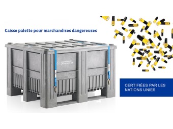 Caisse palette monobloc ADR - 610L