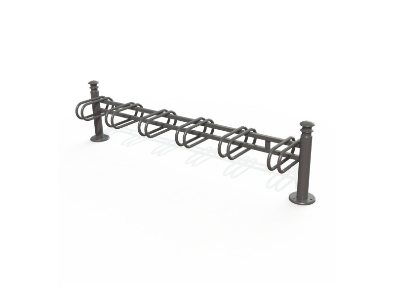 Support vélo Chartrons 6 places tête élégance Support vélo Chartrons 6 places tête élégance