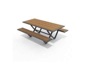 Table pique nique PMR Horizon stratifié compact