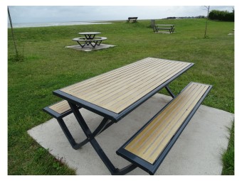 Table pique nique Horizon stratifié compact