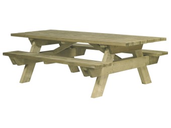 Table pique-nique Berlin rallongée 230 cm - PMR