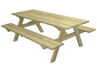 Table pique-nique Munich 200 cm