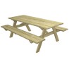 Table pique-nique Munich 200 cm