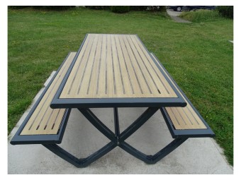 Table pique nique Horizon stratifié compact