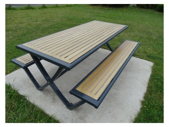 Table pique nique Horizon stratifié compact