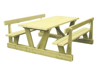 Table pique-nique Dortmund 200 cm