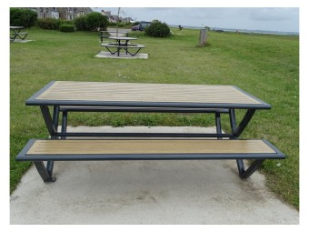 Table pique nique Horizon stratifié compact
