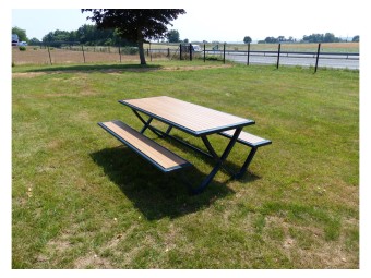 Table pique nique Horizon stratifié compact