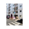 Barrière chantier en acier rouge et blanc - vendu par 5