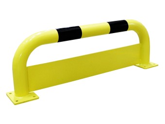 Arceau de protection industriel avec plaque anti encastrement