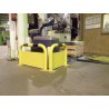 Arceau de protection industriel avec plaque anti encastrement